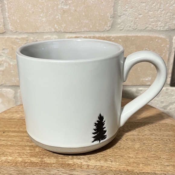 Magnolia White Mug with Black Tree Accent - Picture 1 of 5
